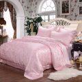 New Design Luxury Jacquard Woven Silk Bedding Set